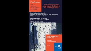 Technology Augmented Courtrooms: An Evolving Reality. Fred Lederer