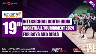 GIRIDEEPAM KOTTAYAM VS GVMHSS KUNNAMKULAM  | 19th Ephrem's Trophy Interschool Basketball Tournament