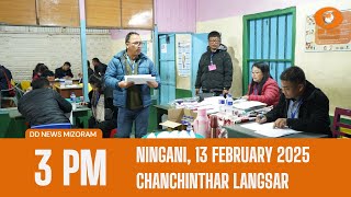 DD News Mizoram Chanchinthar Langsar | 13 February 2025 | 3:00 PM