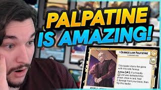 NEW FLIP PALPATINE IS ABSURD! Best Leader From Set 3? | Star Wars Unlimited