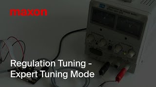 ESCON Studio: Regulation Tuning - Expert Tuning Mode