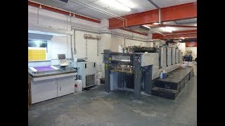 Used komori nl 528 five colour offset press for sale   Gab Supplies Ltd   2005   part II