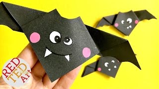 Origami Easy Animal Bat - Cute Hallloween DIY Decor - Paper Crafts