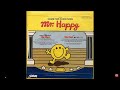 Mr. Happy singing home for Christmas in the Mr Men Musical