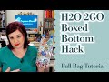 Full Bag Tutorial: H2O 2GO Sling - Boxed Bottom and Welt Pocket