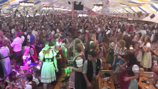 Notausstieg Partyband Trachtenweltrekord 2014 Straubing