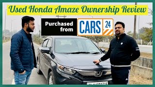 Cars 24 bought Honda Amaze Ownership Review