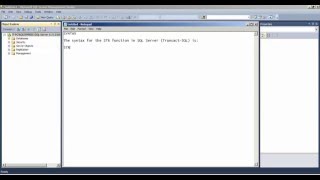 SQL STR Function - how to use STR Function