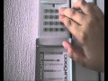 Intruder alarm built in panic button