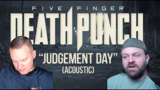 Five Finger Death Punch - Judgement Day (Acoustic) | REACTION