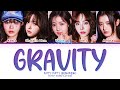 FIFTY FIFTY Gravity Lyrics (Color Coded Lyrics)