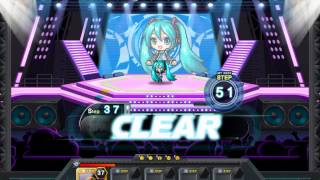 【メイプルストーリー】　初音ミク　ステップゲームプレイ動画