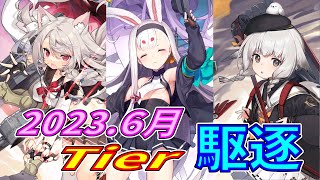 【アズレン】 駆逐艦Tier表！ 2023.6月！ 【アズールレーン】 【Azur Lane】 【碧藍航線】