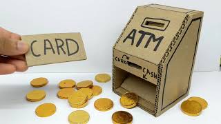 How To Make ATM Machine Cardboard (Without Glue Gun) l DIY ATM l CraftZilla