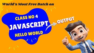 JavaScript Bangla tutorial 4 : JavaScript output || Hello World in JavaScript