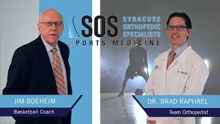 SOS Sports Medicine: Jim Boeheim and Dr. Brad Raphael