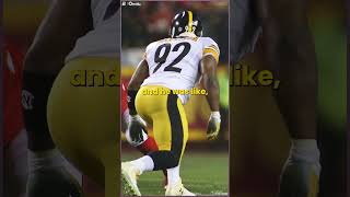 T.J. Watt explains why James Harrison is the toughest guy he ever played with 💪 #shorts