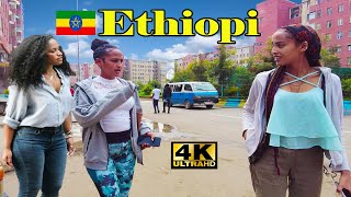 ድምቅ ያለ ገራሚ ሰፈር አራብሳ  Addis Ababa Walking tour Arabssa [4K] Ethiopia