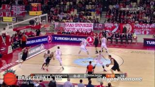 Best EuroLeague Offense sets & actions Giannis Sfairopoulos Olympiacos Rounds 12 -14