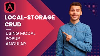 Angular CRUD with Local Storage | Student Registration App | angular tutorial