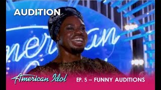 Week 3: Two FUNNIEST Auditions! | American Idol 2018