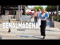 Benalmadena Walking Tour in October 2021, Malaga, Costa del Sol, Spain [4K]