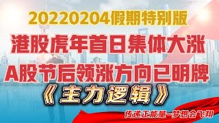 這下穩了吧？港股一天半大漲4.5%，節后A股哪些品種會率先反攻？