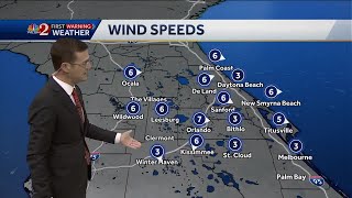 Temps getting warmer and warmer for Orlando