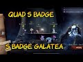 FULL S BADGE SURVIVOR TEAM VS S BADGE GALATEA / Identity V