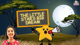 The little star's big dream | Kids Bedtime English Story with Moral and Subtitles