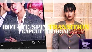 Rotate/spin transition tutorial || Capcut transition tutorial || Capcut tutorial || chaos korea ||