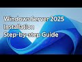 How to install Windows Server 2025