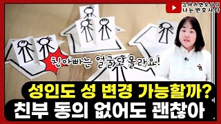 성인 성본변경, 이 영상 하나로 정리 끝!｜방법, 재판절차, 기간, 가능성은?