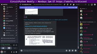 CircuitPython Weekly Meeting for April 1, 2024 @circuitpython #circuitpython #adafruit