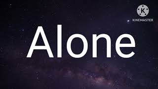 Alan Walker - ALONE (Lyrics)