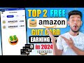 Top 2 Amazon Gift Card Earning Apps 2024 | Unlimited Gift Voucher Earning | Free Gift Card Codes