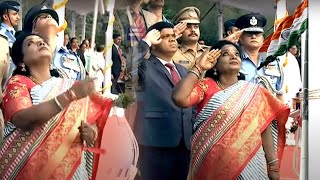 Governor Tamilisai Soundararajan Flag Hoisting | 75th Republic Day Celebrations | TV5 News