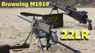 Browning M1919 22 Caliber Machine Gun