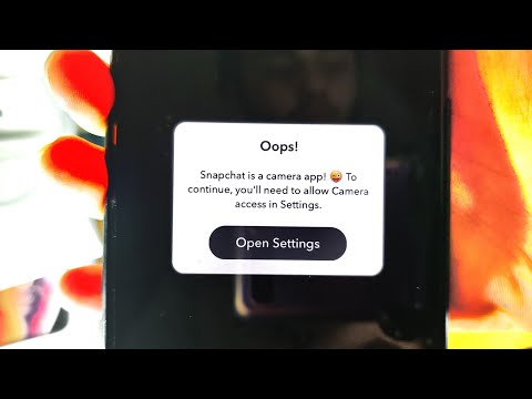 How to Fix Snapchat Camera Not Working Issue