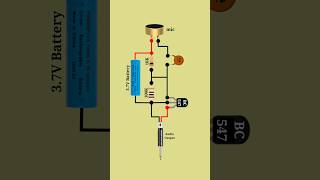 Condenser Microphone circuit #electronics #shorts