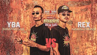 REX vs YBA [EP. 5] | WAIWAI DYNAMITE BREAKBARS BATTLE | RAP BATTLE | BREAKSTATION