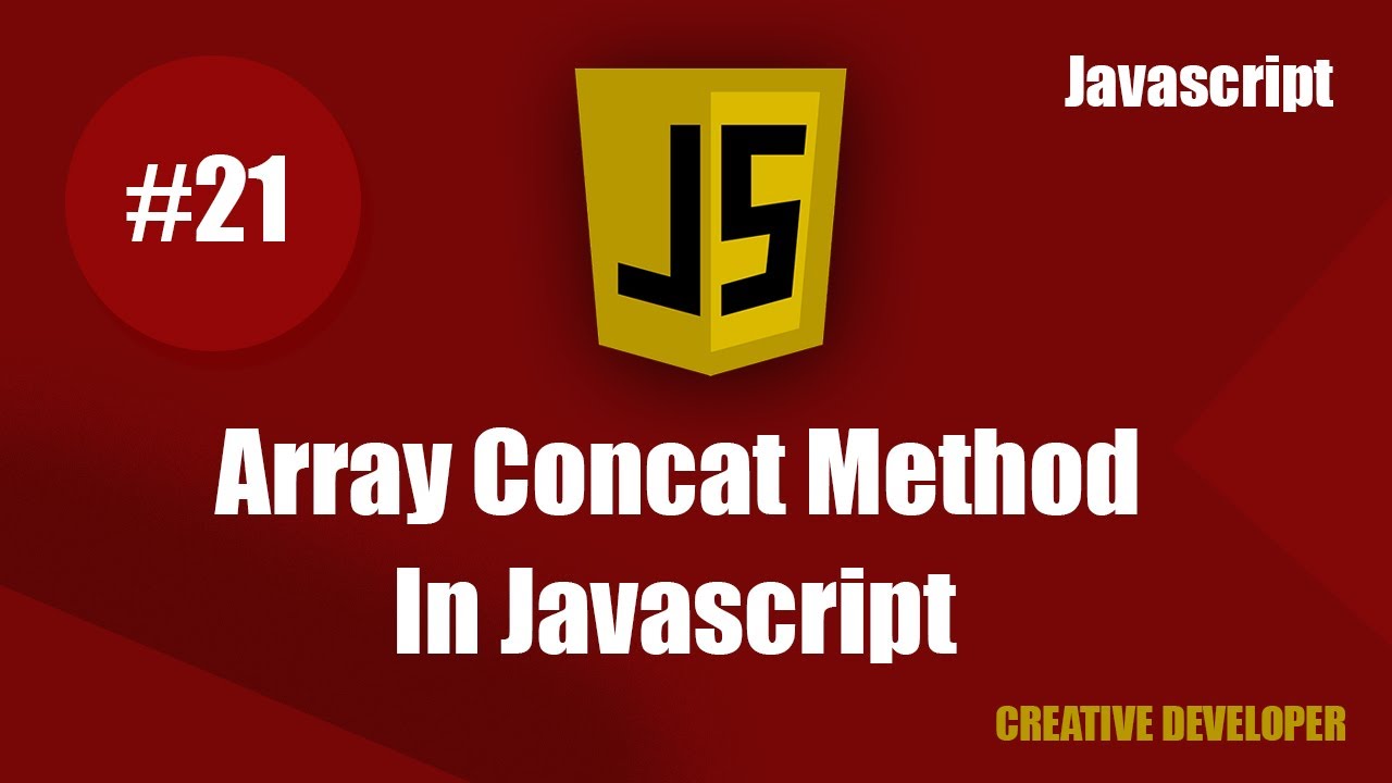 Array Concat Method Javascript || Javascript Array Concat Method ...