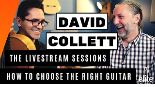 EliteGuitarist.com - What Does 1 Mil. $ Worth of Guitars Sound Like? Livestream with David Collett