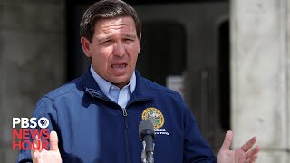 WATCH LIVE: Florida Governor Ron DeSantis gives update on Hurricane Ian preparations