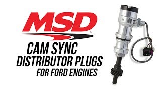 MSD Cam Sync Distributor Plugs for Ford Engines