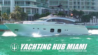 NOW THIS IS A YACHT! | YACHT-SPOTTING AT HAULOVER INLET | YACHTING HUB MIAMI