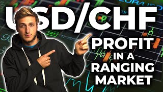 SWING TRADING: USD/CHF - Profit In A RANGING MARKET?!