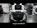 mona lisa style bodykit for alphard upgrade