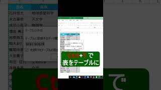 1分 Excel 講座：スライサーを使ってみよう