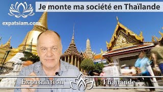 Je crée ma société en Thaïlande